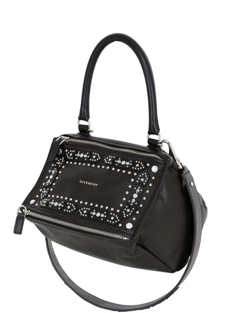 studded givenchy black bag|amy jackson black Givenchy handbags.